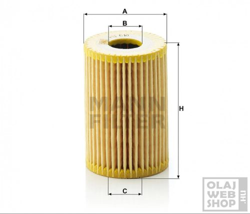 Mann-Filter olajszűrő HU610X