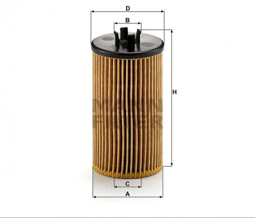 Mann-Filter olajszűrő HU612/2X