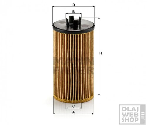 Mann-Filter olajszűrő HU612/2X