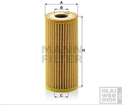 Mann-Filter olajszűrő HU615/3X