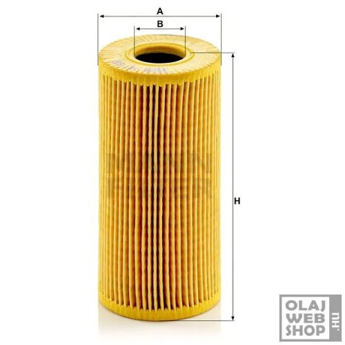 Mann-Filter olajszűrő HU618Y