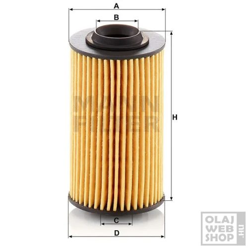 Mann-Filter olajszűrő HU69/3X