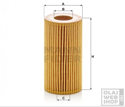 Mann-Filter olajszűrő HU7012Z