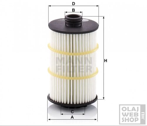 Mann-Filter olajszűrő HU7024Z