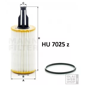Mann-Filter olajszűrő HU7025Z