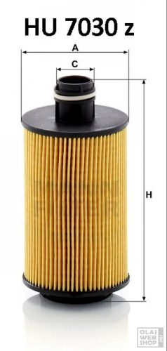 Mann-Filter olajszűrő HU7030Z