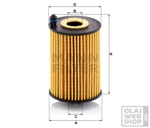 Mann-Filter olajszűrő HU7046Z