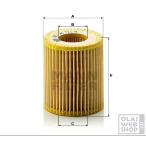 Mann-Filter olajszűrő HU711/4X