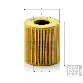Mann-Filter olajszűrő HU711/51X