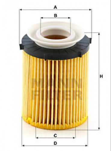 Mann-Filter olajszűrő HU711/6Z