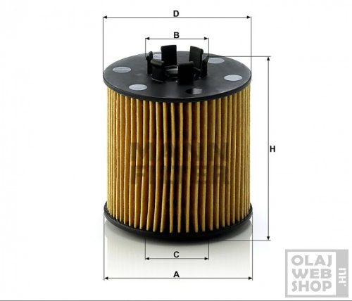 Mann-Filter olajszűrő HU712/6X