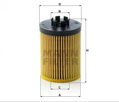 Mann-Filter olajszűrő HU712/8X
