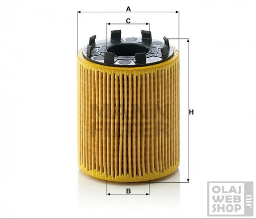 Mann-Filter olajszűrő HU713/1X