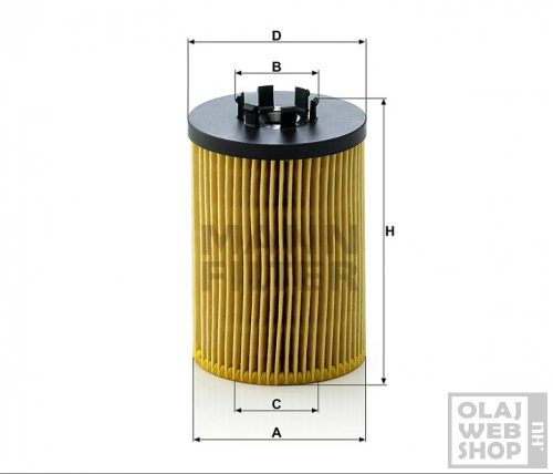 Mann-Filter olajszűrő HU715/5x