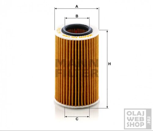 Mann-Filter olajszűrő HU715/6X