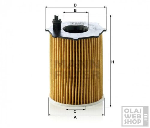 Mann-Filter olajszűrő HU716/2X