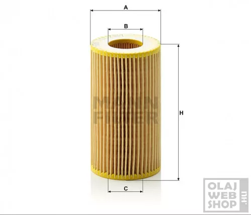 Mann-Filter olajszűrő HU718/1K