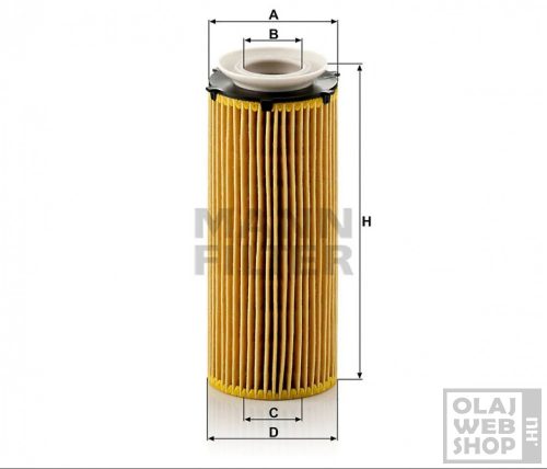 Mann-Filter olajszűrő HU720/3X