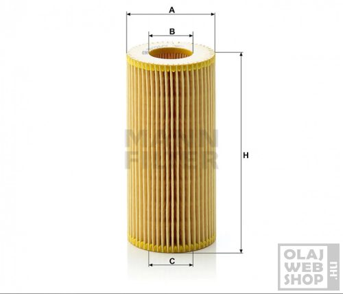 Mann-Filter olajszűrő HU721/2X