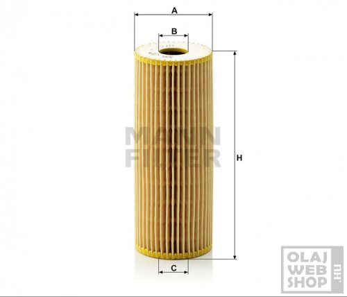 Mann-Filter olajszűrő HU727/1X