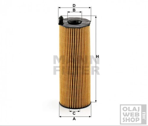 Mann-Filter olajszűrő HU8001X