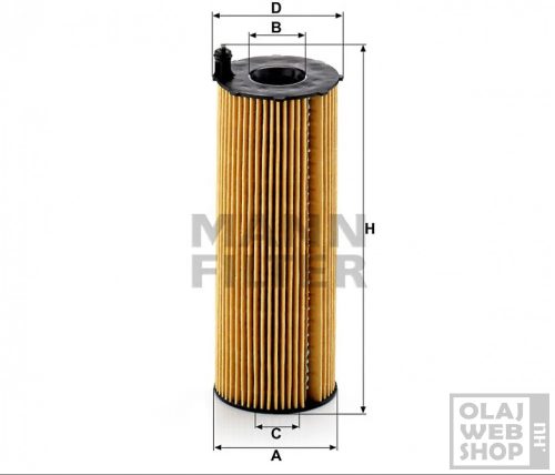 Mann-Filter olajszűrő HU8003x