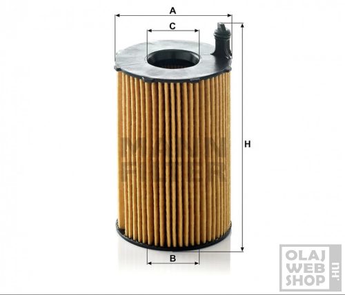 Mann-Filter olajszűrő HU8005Z