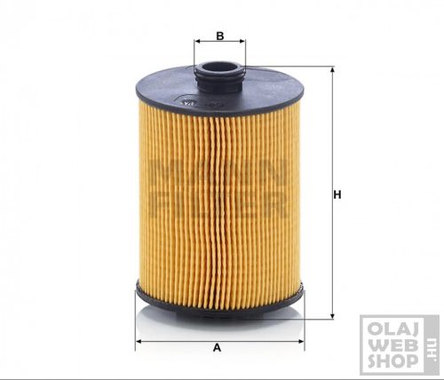Mann-Filter olajszűrő HU8009Z