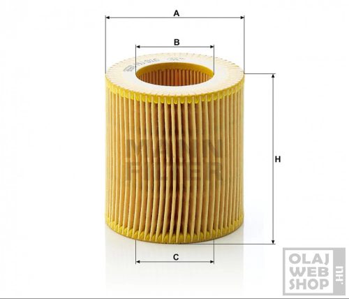 Mann-Filter olajszűrő HU816X