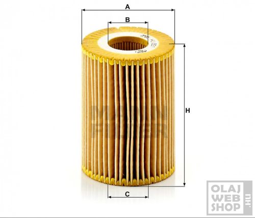 Mann-Filter olajszűrő HU821X