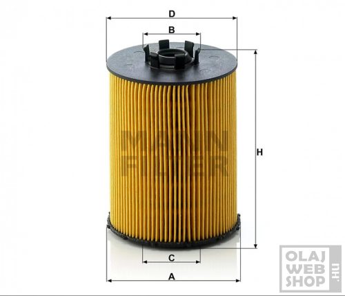 Mann-Filter olajszűrő HU823X