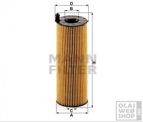 Mann-Filter olajszűrő HU831X