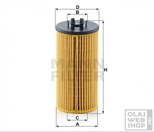 Mann-Filter olajszűrő HU835/1Z