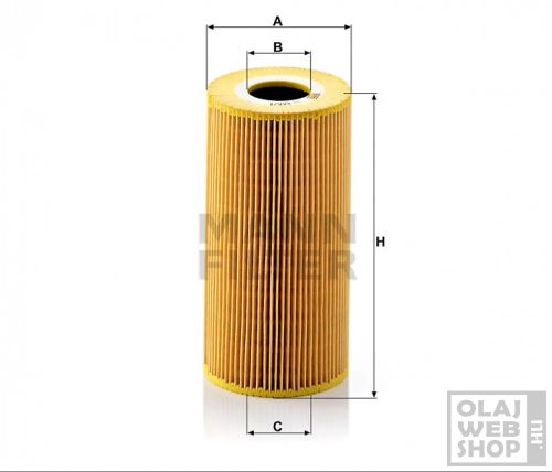 Mann-Filter olajszűrő HU848/1X