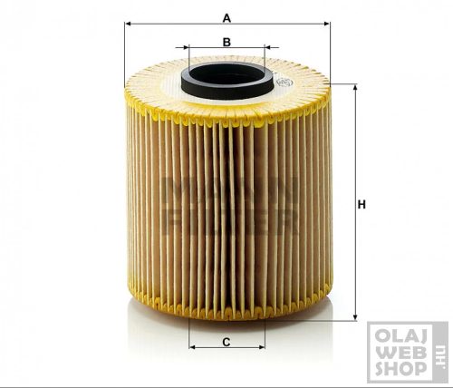 Mann-Filter olajszűrő HU921X