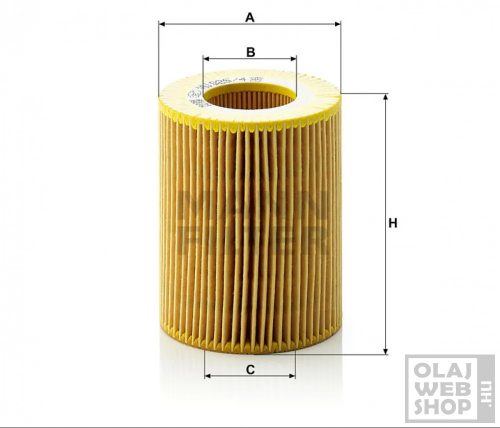 Mann-Filter olajszűrő HU925/4X