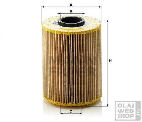 Mann-Filter olajszűrő HU926/3X