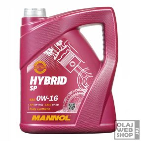Mannol 7920 HYBRID SP 0W-16 motorolaj 5L