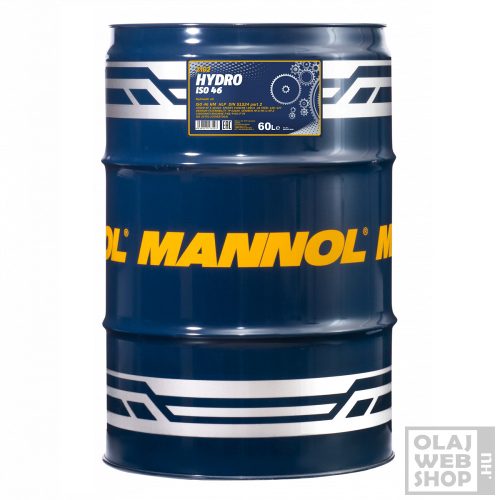Mannol 2102 HYDRO ISO 46 hidraulika olaj 60L