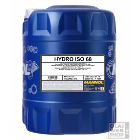 Mannol 2103 HYDRO ISO 68 hidraulika olaj 20L