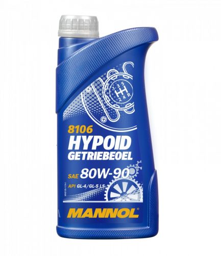 Mannol 8106 HYPOID GETRIEBEOEL 80W-90 LS GL-5 hajtóműolaj 1L