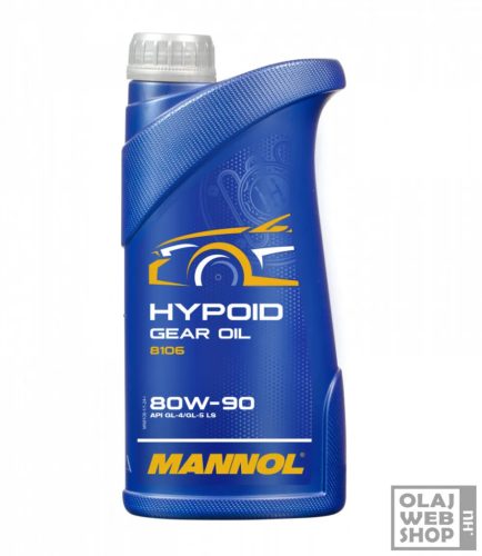 Mannol 8106 Hypoid Gear oil 80W-90 LS GL-5 hajtóműolaj 1L