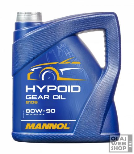 Mannol 8106 Hypoid Gear oil 80W-90 LS GL-5 hajtóműolaj 4L