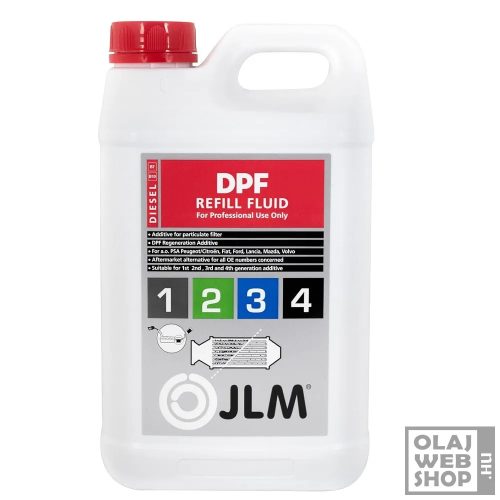 JLM Diesel DPF utántöltő folyadék GEN 1,2,3,4 3L