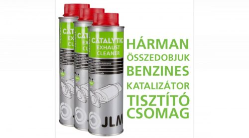 JLM Benzines katalizátoros kipufogórendszer tisztító *csomag