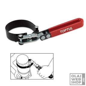 Toptul forgatható fogantyús olajszűrő-fogó