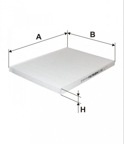 Filtron pollenszűrő K1001