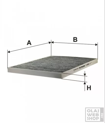 Filtron aktívszenes pollenszűrő K1001A