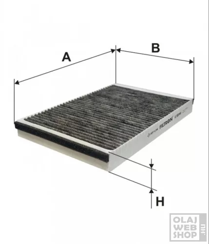 Filtron aktívszenes pollenszűrő K1014A