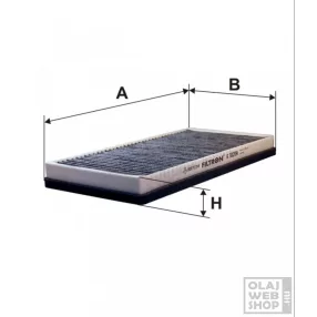 Filtron aktívszenes pollenszűrő K1020A